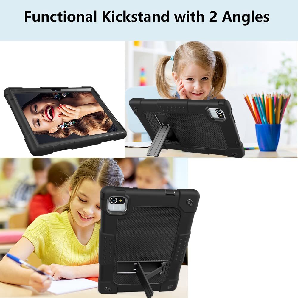 10 Inch Tablet Case,for MB1001 10.1 Tablet Case (Black/Black)