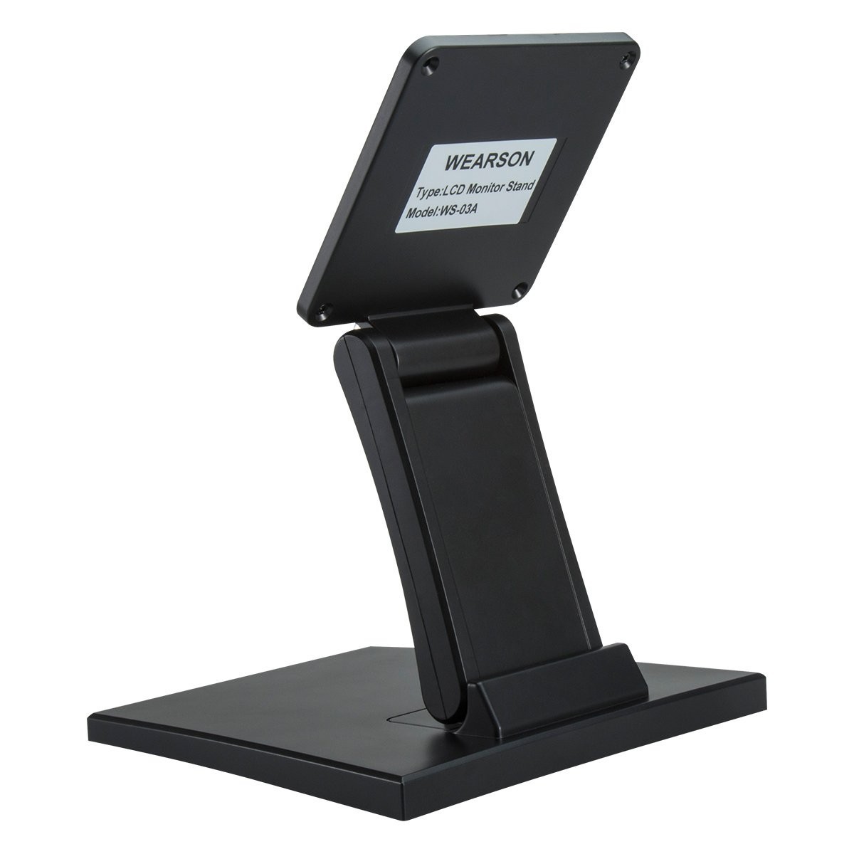 Low Profile Foldable VESA Monitor Stand 75x75mm & 100x100mm – Space-Saving Desig