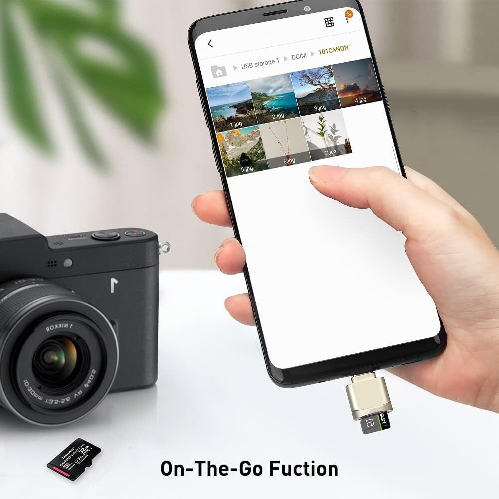 TypeC To Micro SD TF Card Reader OTG USB Adapter Converter For Samsung Phone Lot