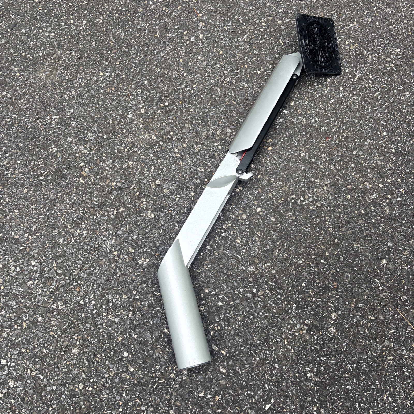 KNOLL SAPPER XYZ SINGLE UNIT MONITOR ARM Silver EXCELLENT! Free Ship!