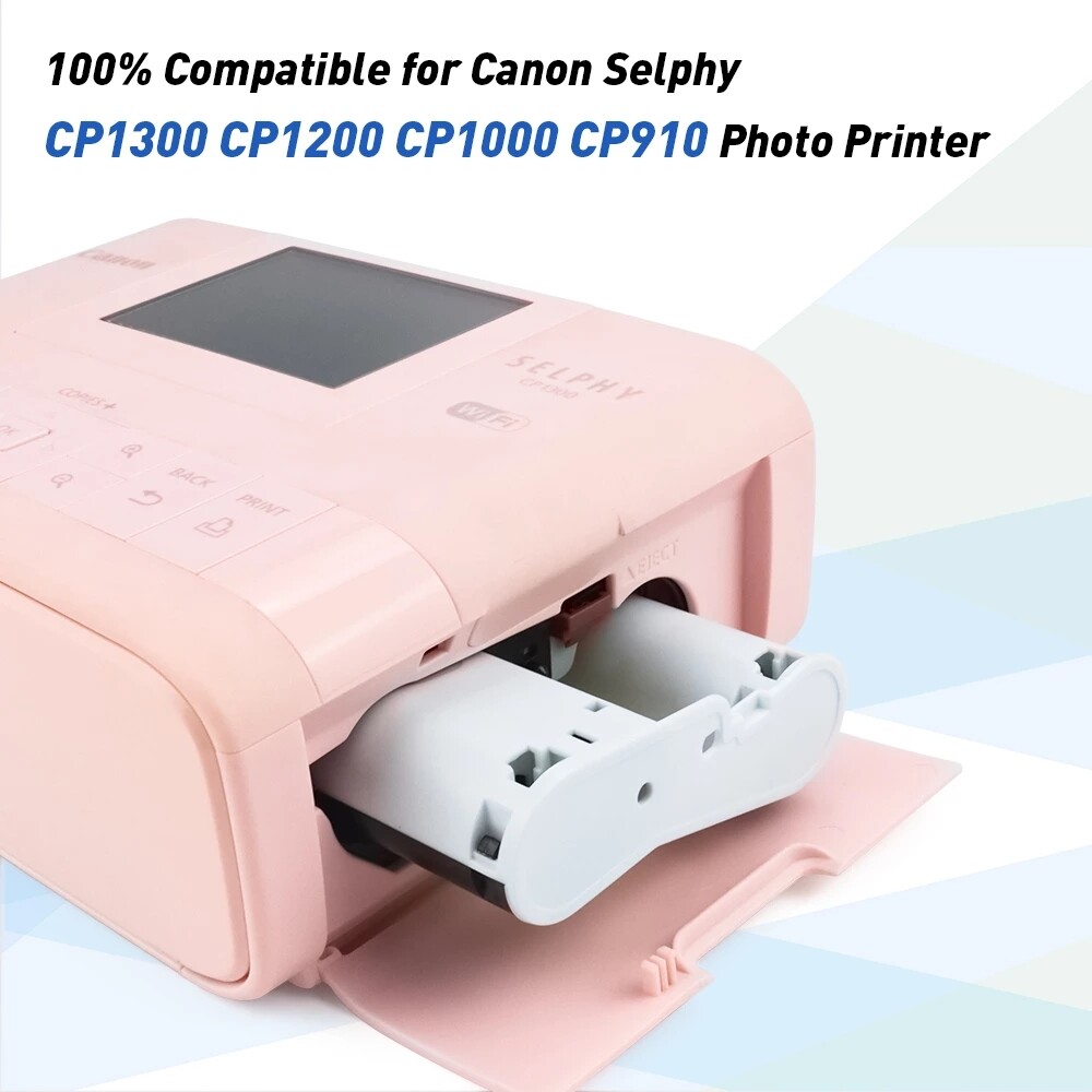 Canon Selphy CP1200 CP1300 CP1500 4×6 108 sheet Color Ink Paper Set KP-108IN lot
