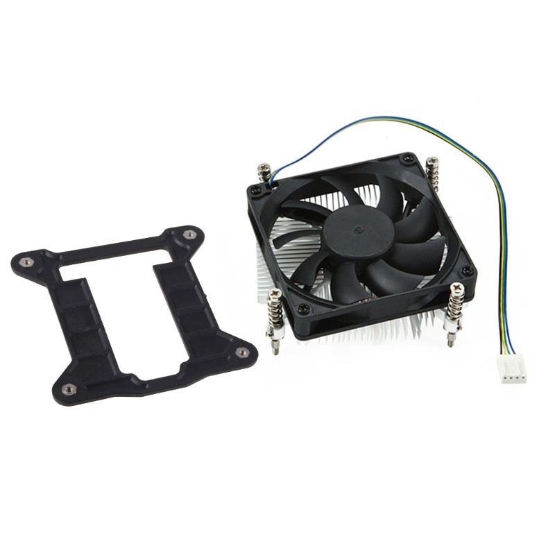 27mm Height Thin CPU Cooler CPU Air Cooler 88mm PWM Fan Air Cooling for