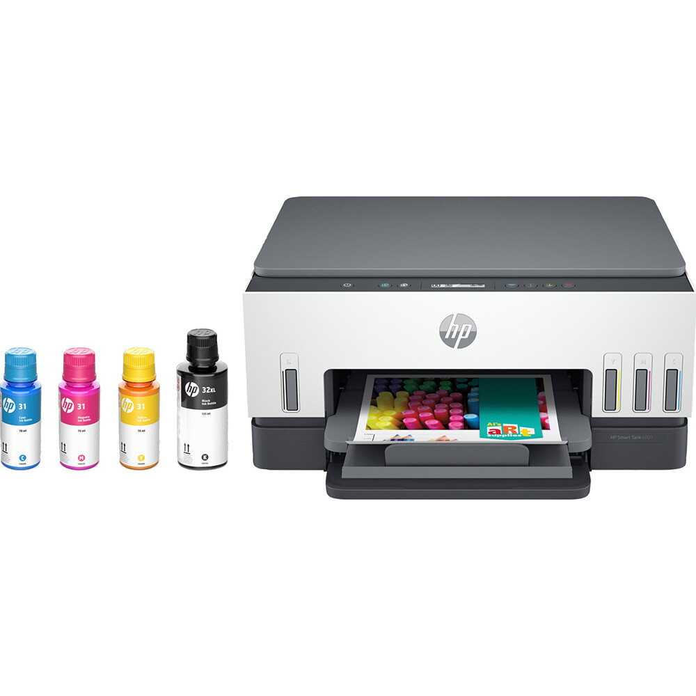 Hewlett Packard Smart Tank 6001 Wireless Inkjet All-in-One Printer (2H0B9A)