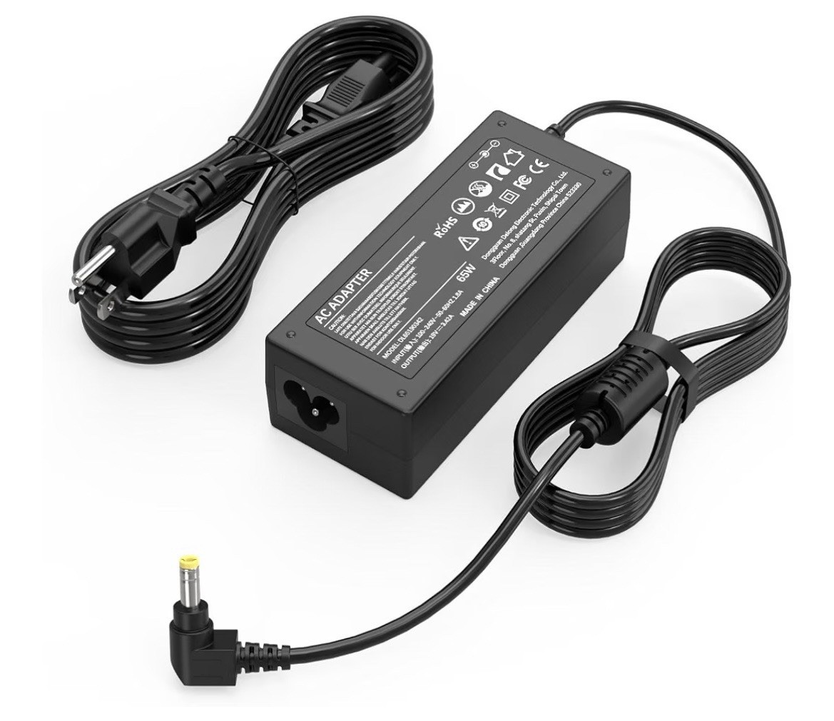 VH240A Power Cord for HP Monitor 27in 25in 24in 23in Adapter Charger