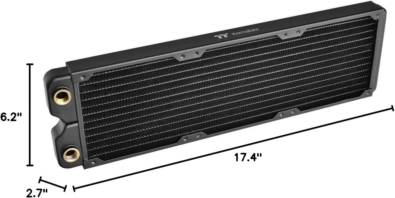 Pacific DIY Liquid Cooling System C360 27Mm Thick High-Density Fins Single-Row C