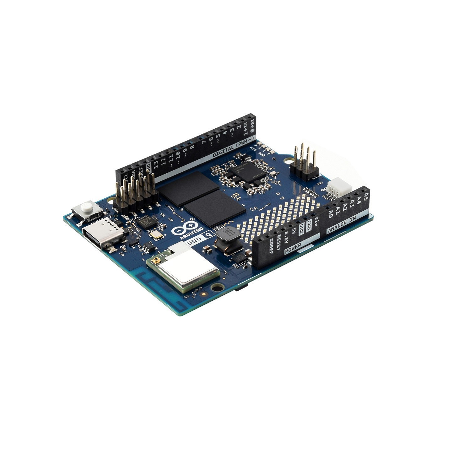 Arduino UNO Q Single-board Computer, Dual-architecture Design Wi-Fi 5