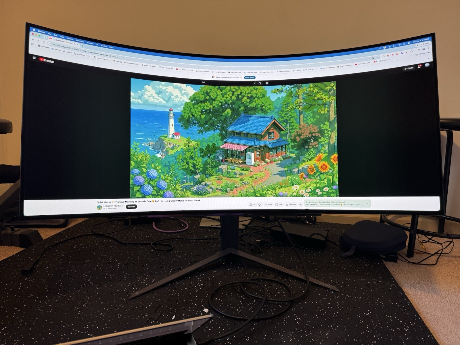 45” OLED 240hz .03ms G-SYNC Curved LG UltraGear Gaming Monitor 45GS96QB