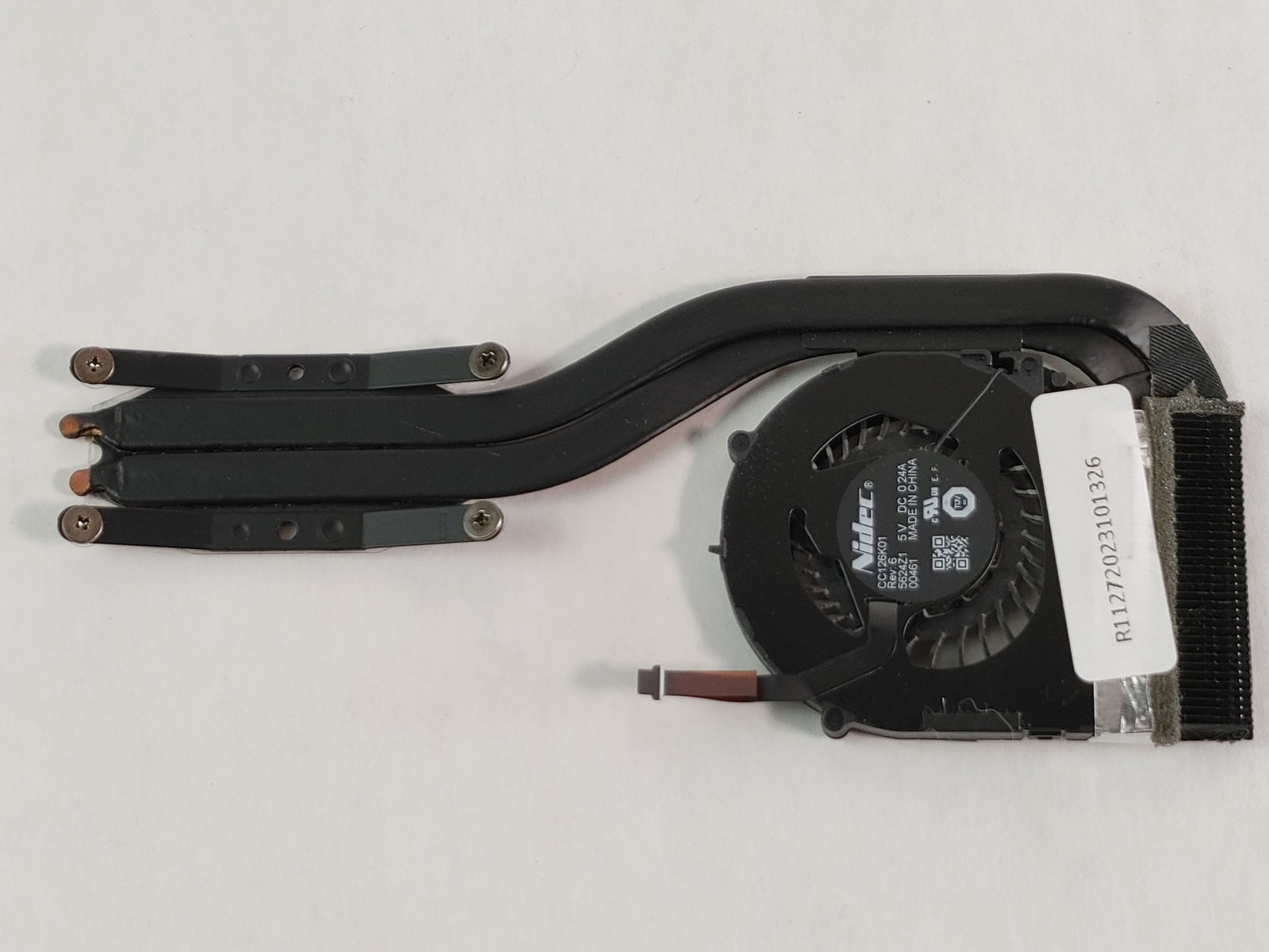 Lenovo 00HN743 None BGA 1168 Heatsink and Fan For ThinkPad X1 Carbon 3rd Gen