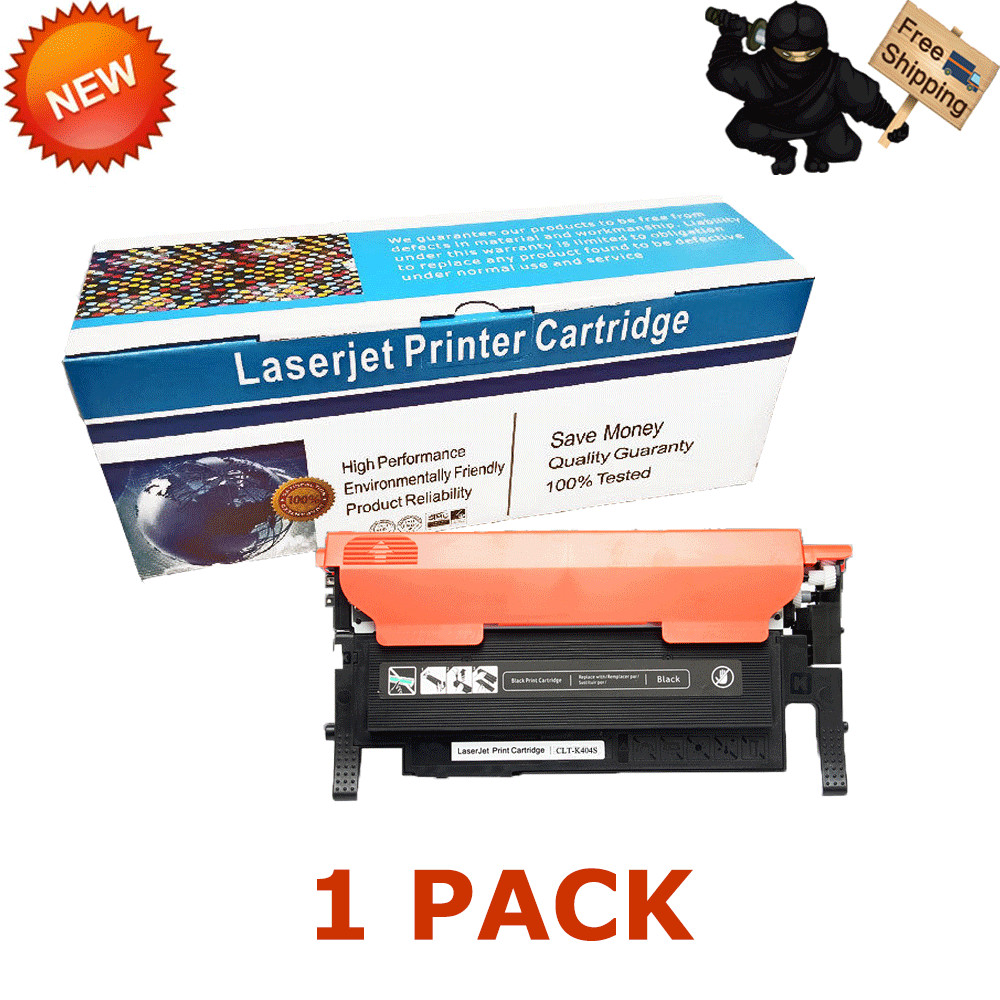 1 PK CLT-K404S Black Toner For Samsung Xpress SL-C430 SL-C430W SL-C480FN C480FW