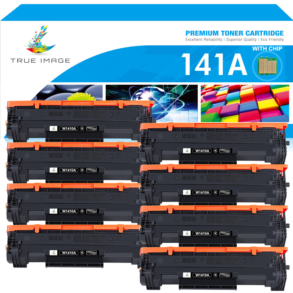 8PK W1410A Toner Cartridges 141A Fit for HP M110w M139w M140w Black , 950Pages