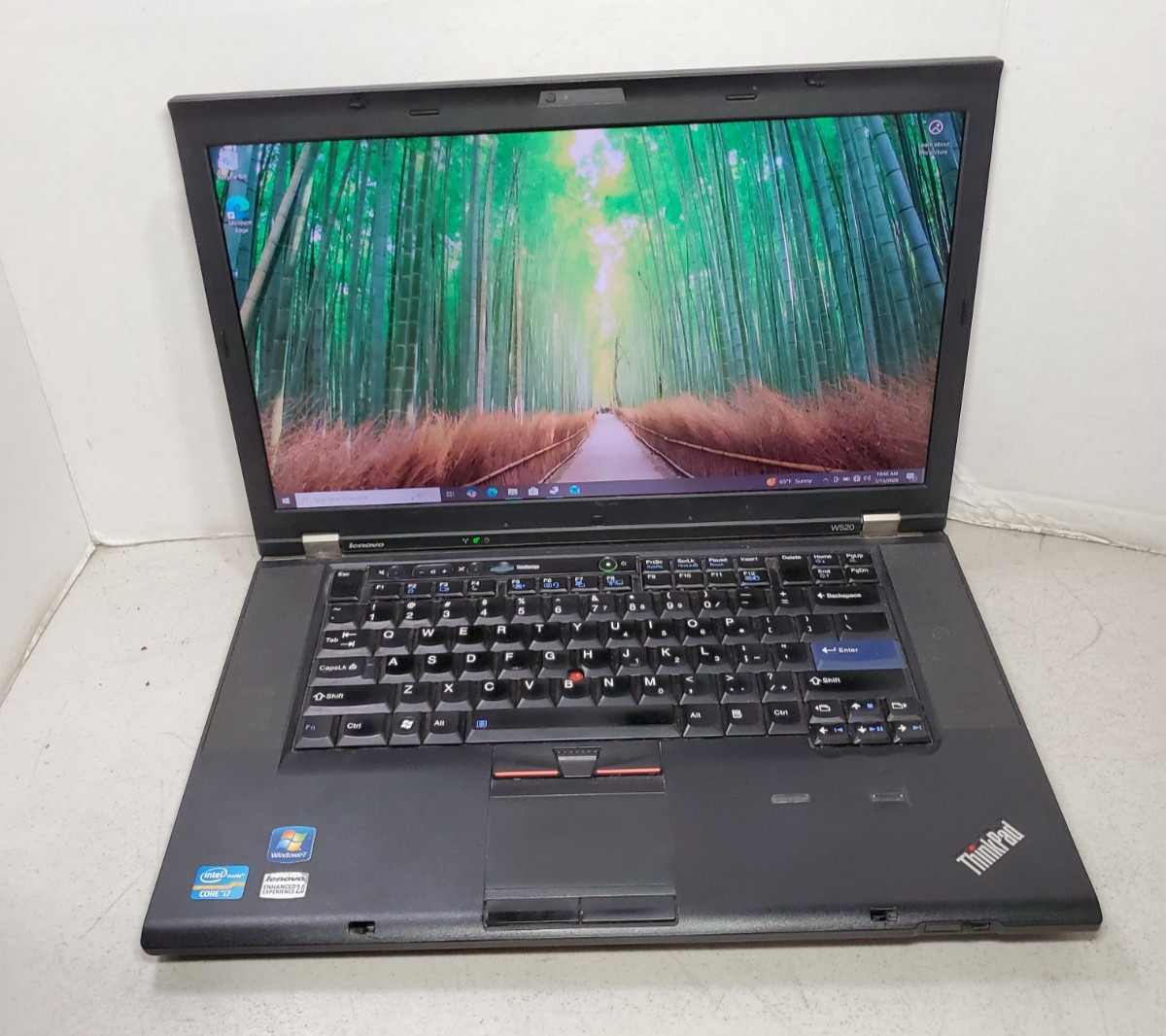 ThinkPad W520 i7-2720QM 16GB 180GB SSD 500GB HDD Quadro 2000M Win10 #69
