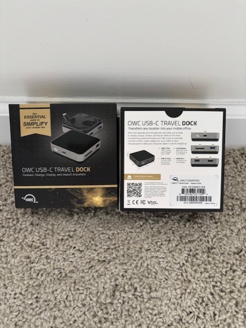 OWC USB-C Travel Dock, Price for Each, NIB
