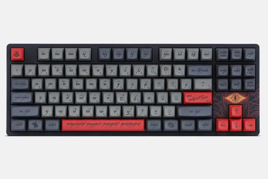 DROP The Lord of the Rings TKL Wired Mechanical Gaming Keyboard Black