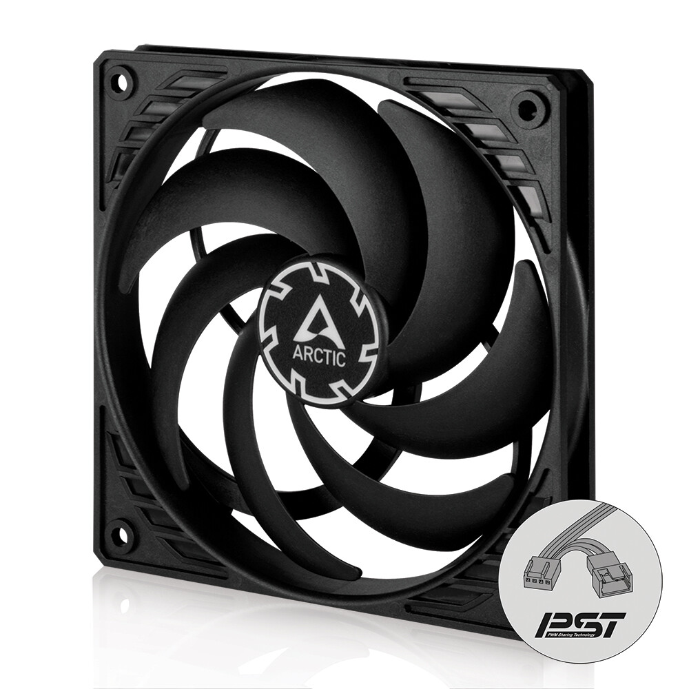 ARCTIC P12 SLIM PWM PST 120 mm Case Fan PWM Sharing Technology PST B-Stock