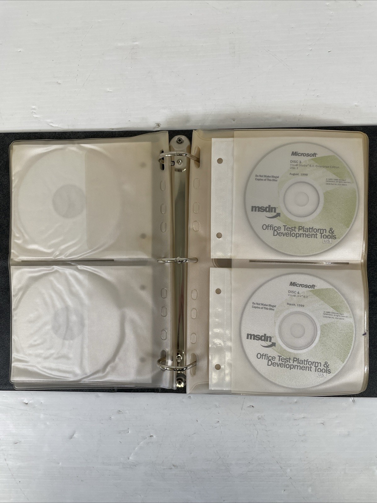 Vintage Microsoft Software MSDN Subscription 20 Disc Collection 1997 – 1999