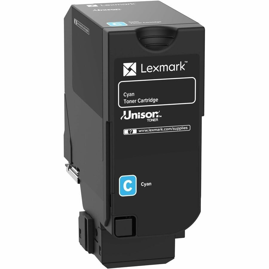 Lexmark 71C00CG Toner Cartridge Cyan 5000 Page Yield