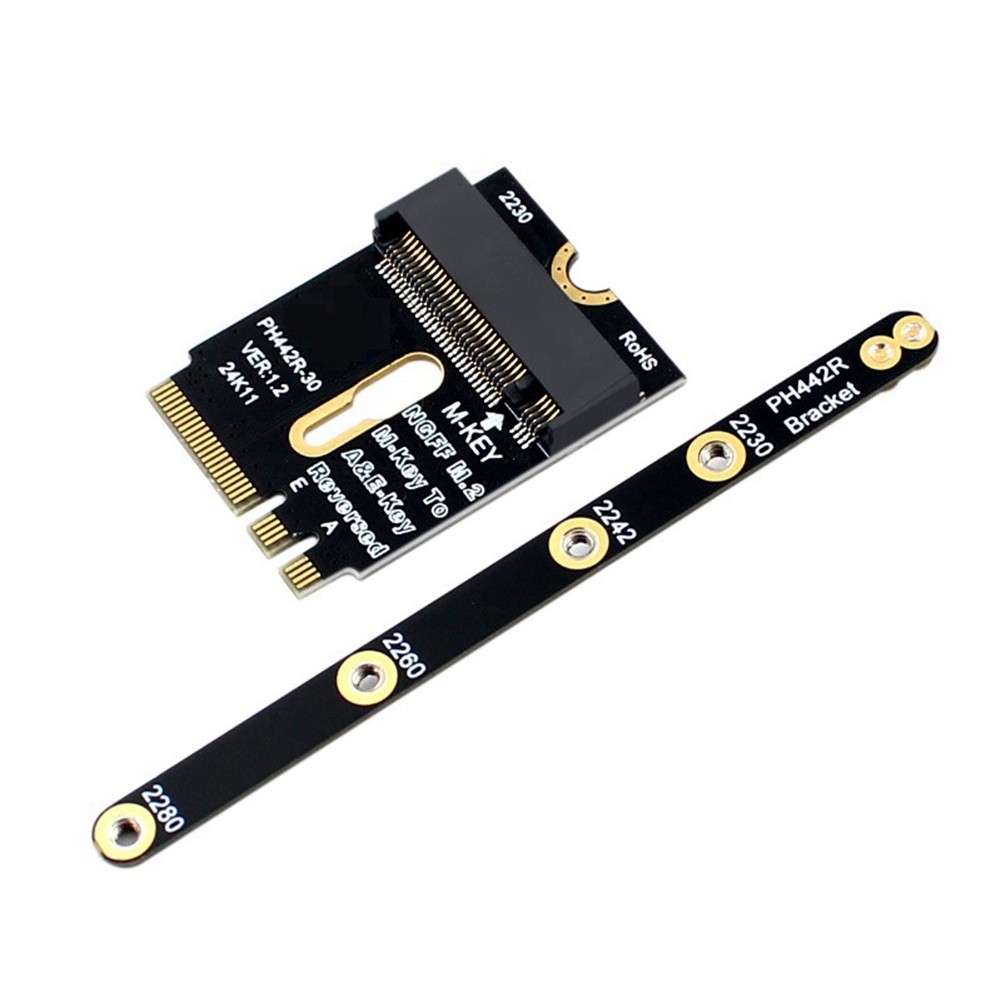 M.2 Wifi Adapter M.2 Wifi to Nvme SSD Adapter PCIe4.0 to M2 NGFF Key A+E4496