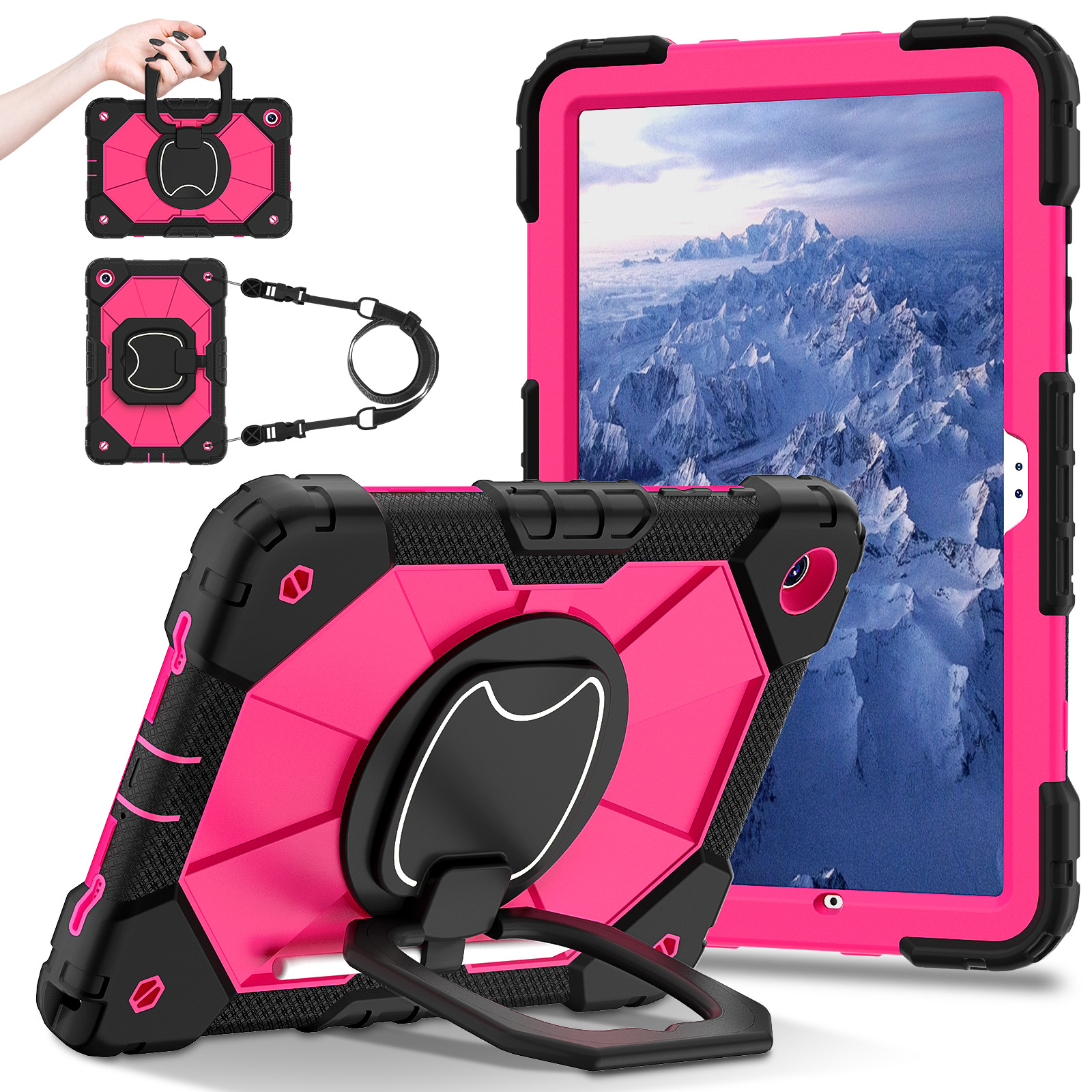 For Samsung Galaxy Tab A11Plus 2025/ A11 2025 With Stand Shockproof Rugged Case