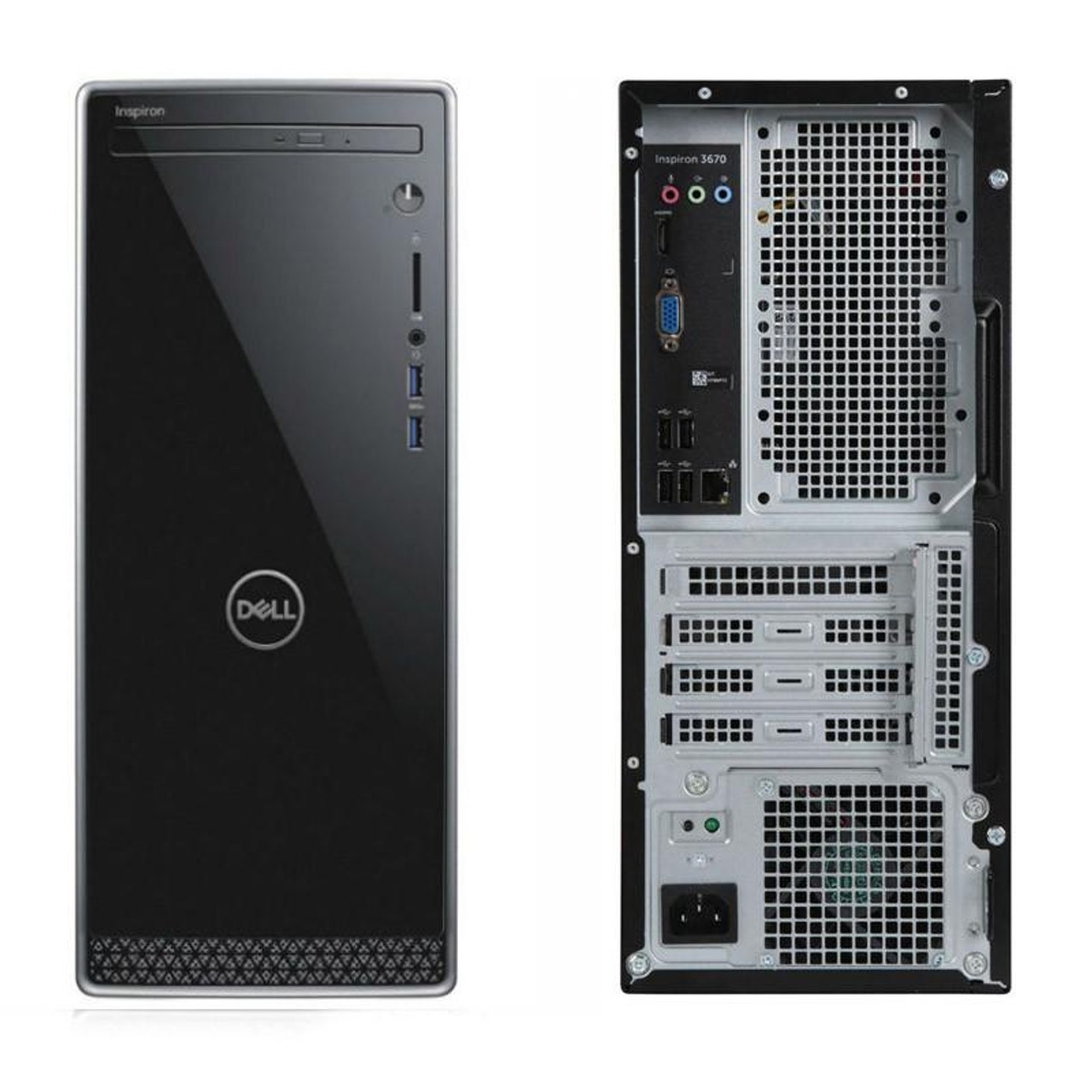 Dell Inspiron 3670 i7-8700K 32GB RAM 512GB SSD Windows 11 WiFi
