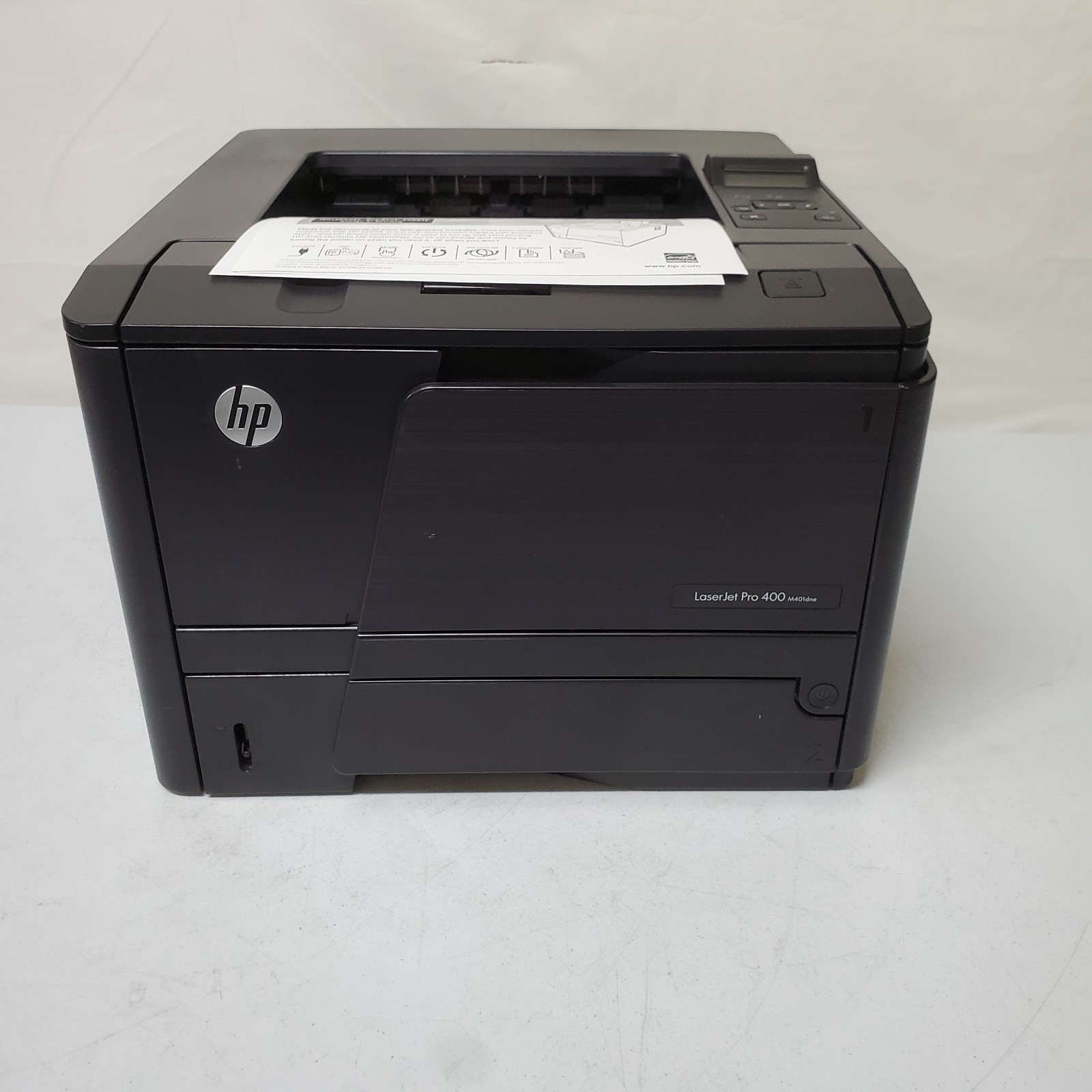 HP LaserJet Pro M401DNE Mono Printer 10.9K Pgs W/ Toner Duplex Networkable