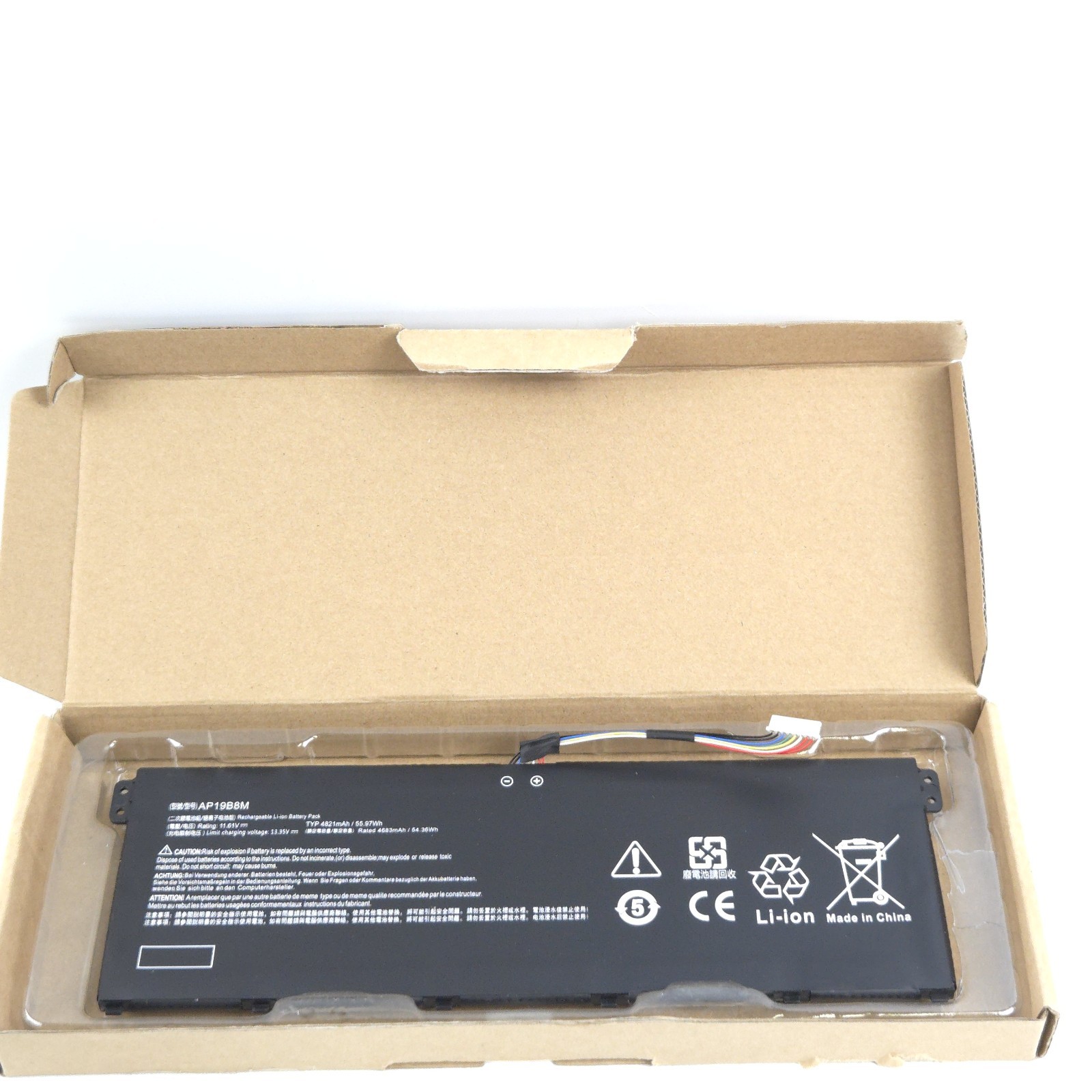 AP19B8M Laptop Battery For Acer TravelMate P4 TMP414-51 Swift 3 SF314-59