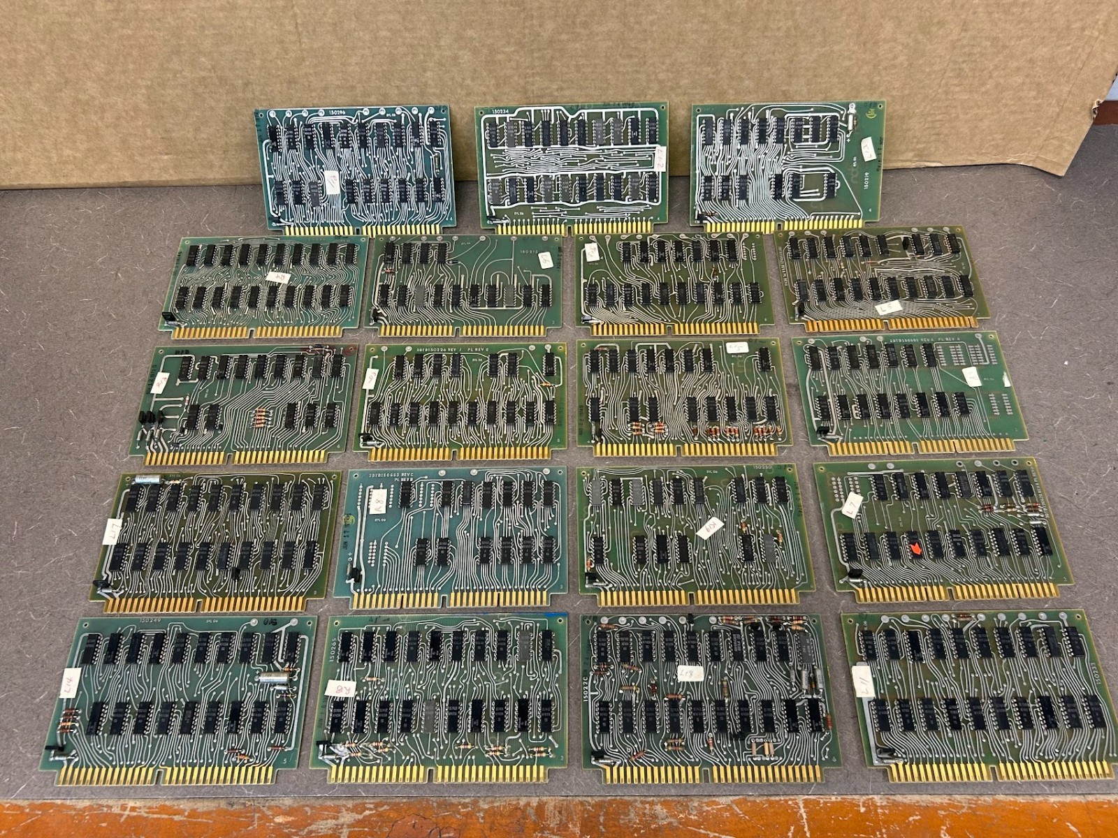 Vintage Ball Brothers TV-H12C CRT Monitor Circuit Boards SCI 21648 Lot #95
