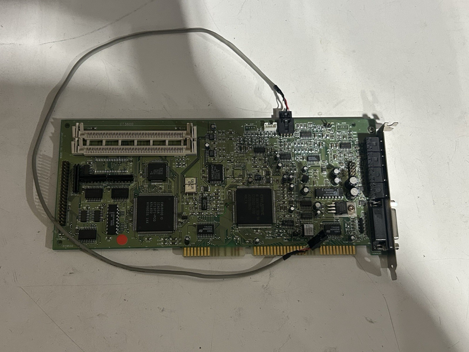 Vintage Creative AWE32 CT3600 ISA PnP Sound Card – Working
