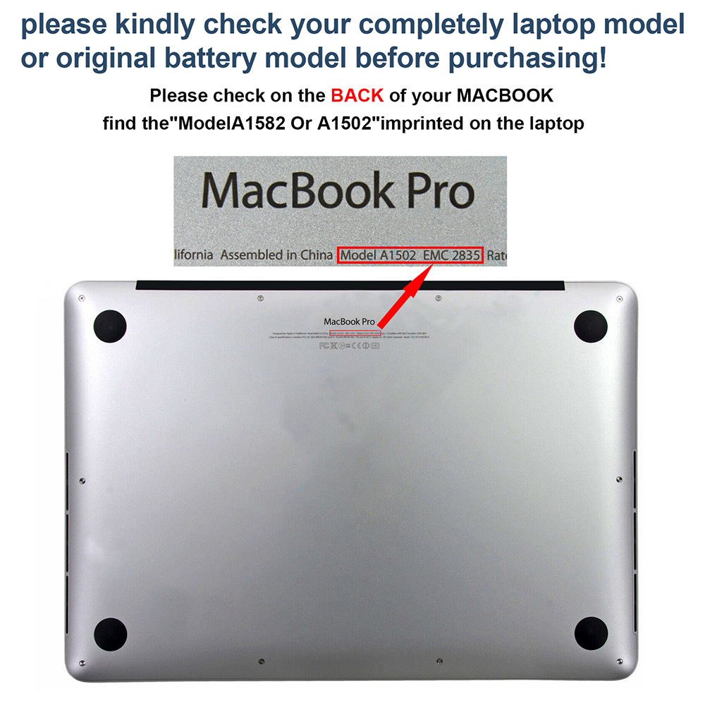 NEW A1582 Battery for Early 2015 Apple MacBook Pro 13 Retina A1502 A1582 Battery