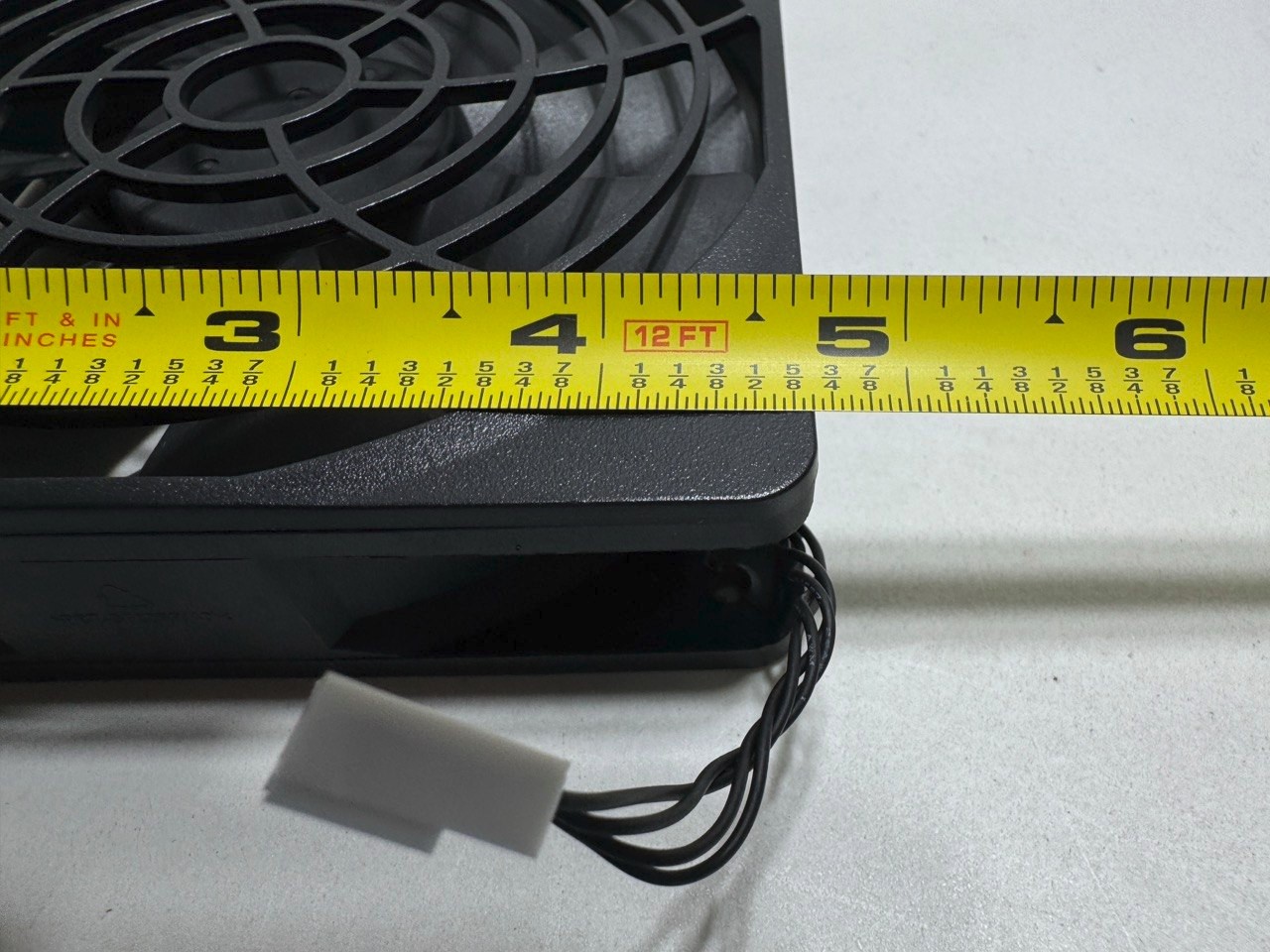 HP Desktop Fan FOXCONN PVA120G12T 120x120x25mm DC12V 0.50A 4 lines 907238-001