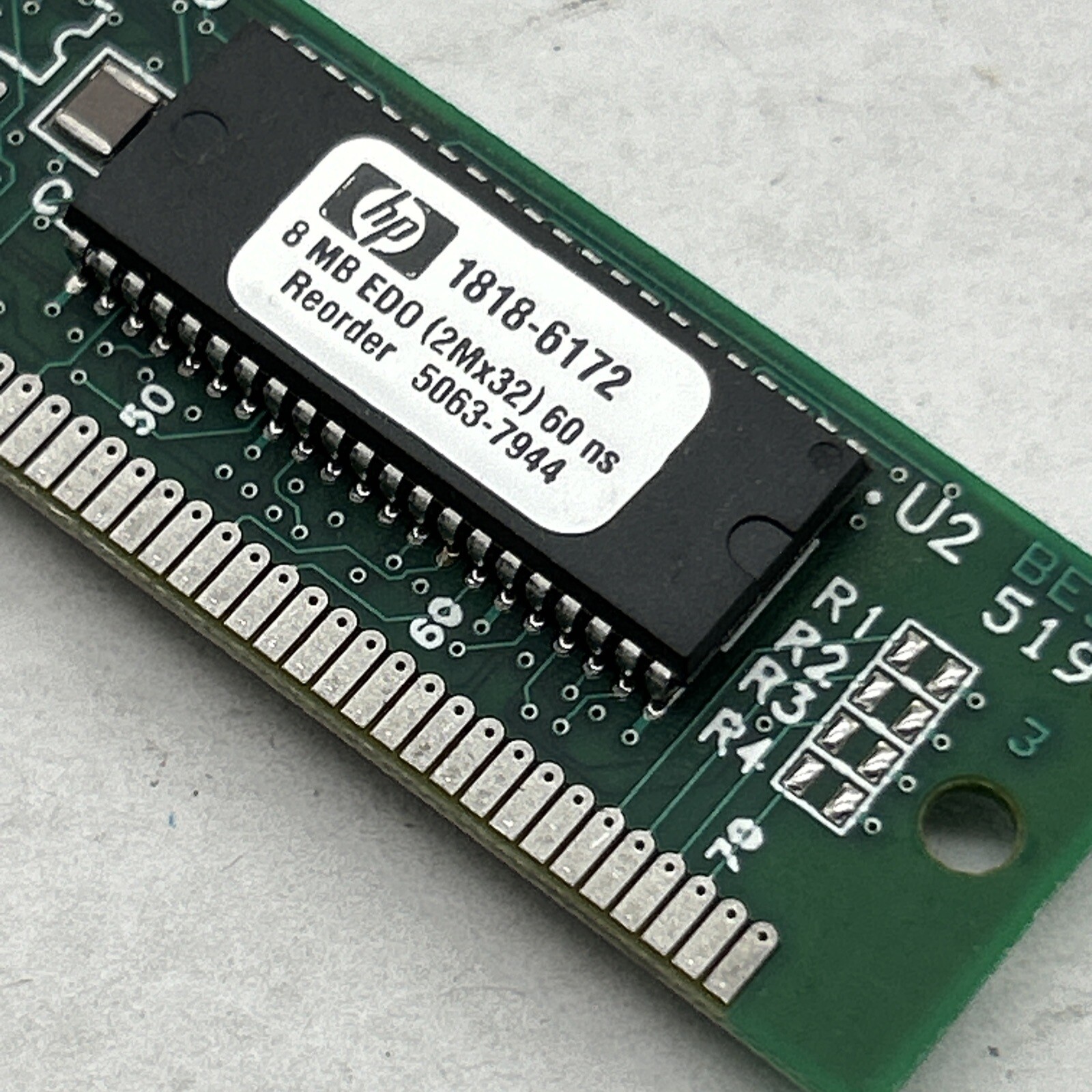 8MB EDO 16 Chip Non-Parity 60NS SIMM 72-PIN 5V 2X32 PC MAC Unix Printer Apple