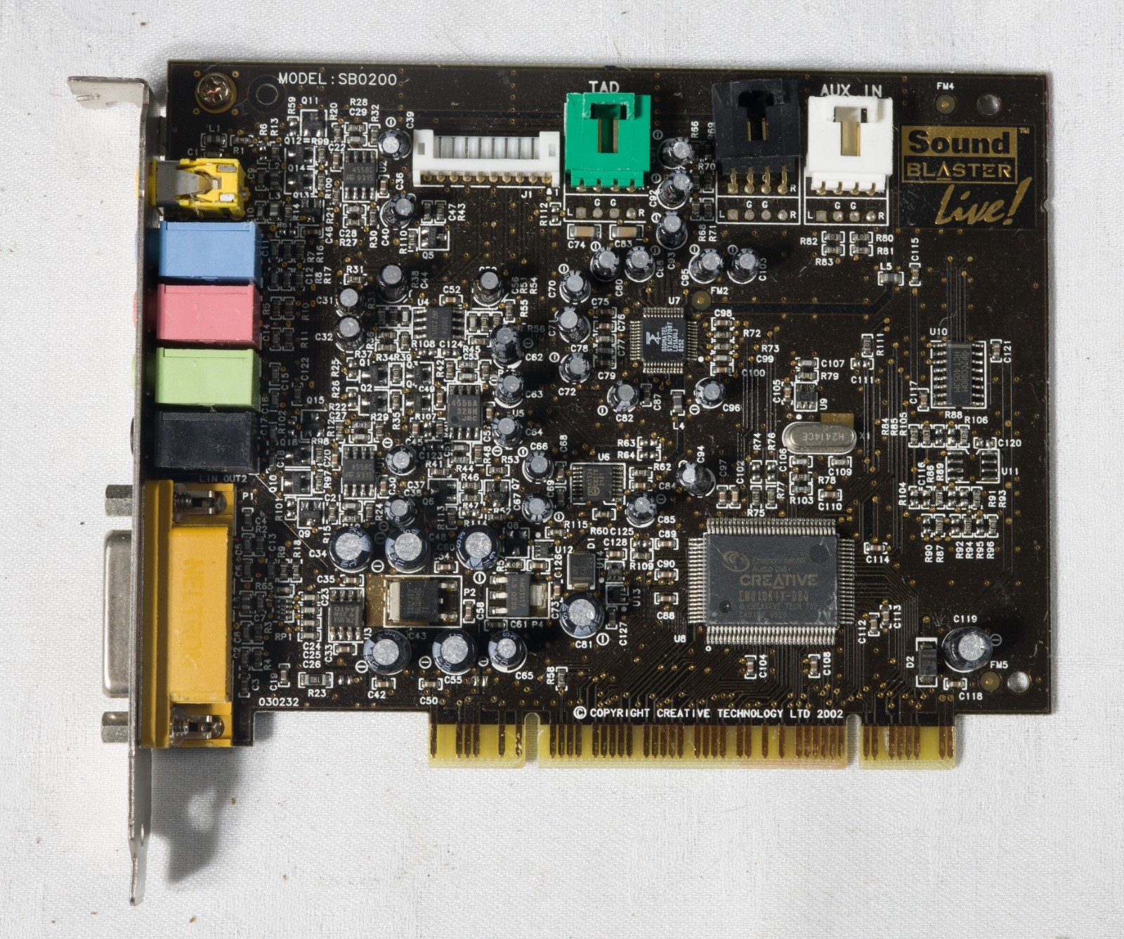 Vintage Creative Labs Sound Blaster Live! SB0200 PCI ISAP69