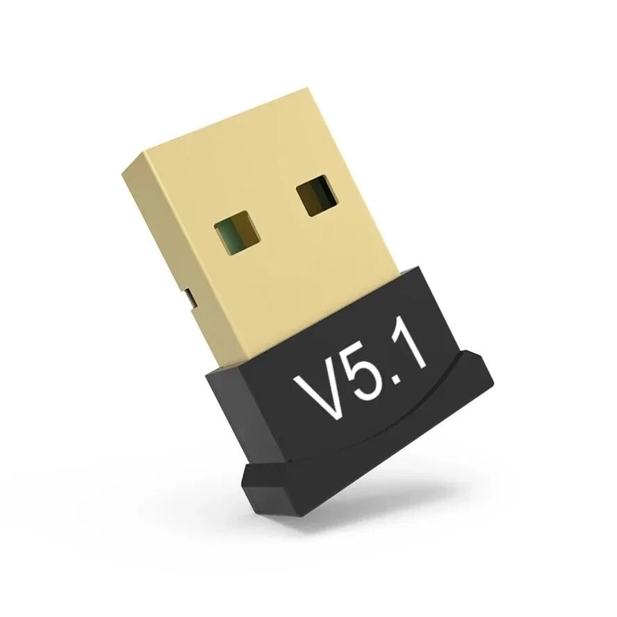 USB Bluetooth 5.1 Wireless Audio Music Stereo Adapter Dongle receiver For TV PC