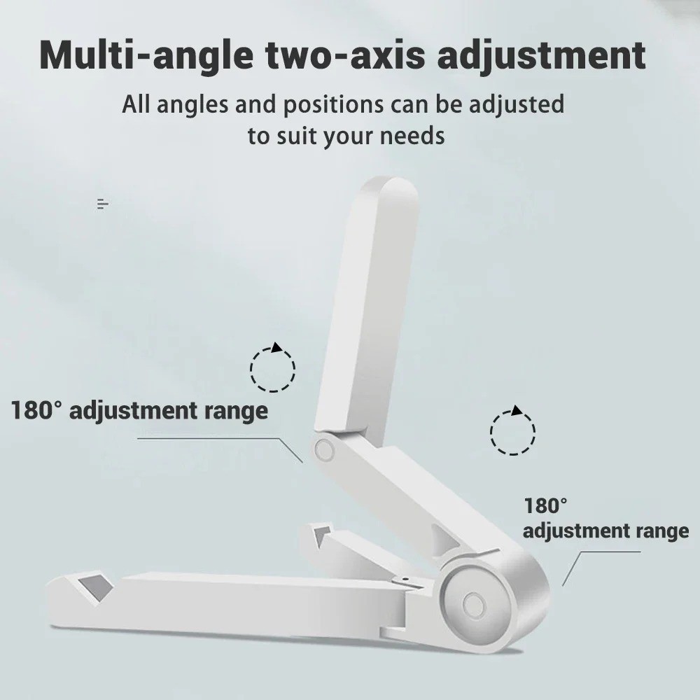 Adjustable Portable Desktop Holder Mount Folding Tablet Stand Anti-Slip for ipad