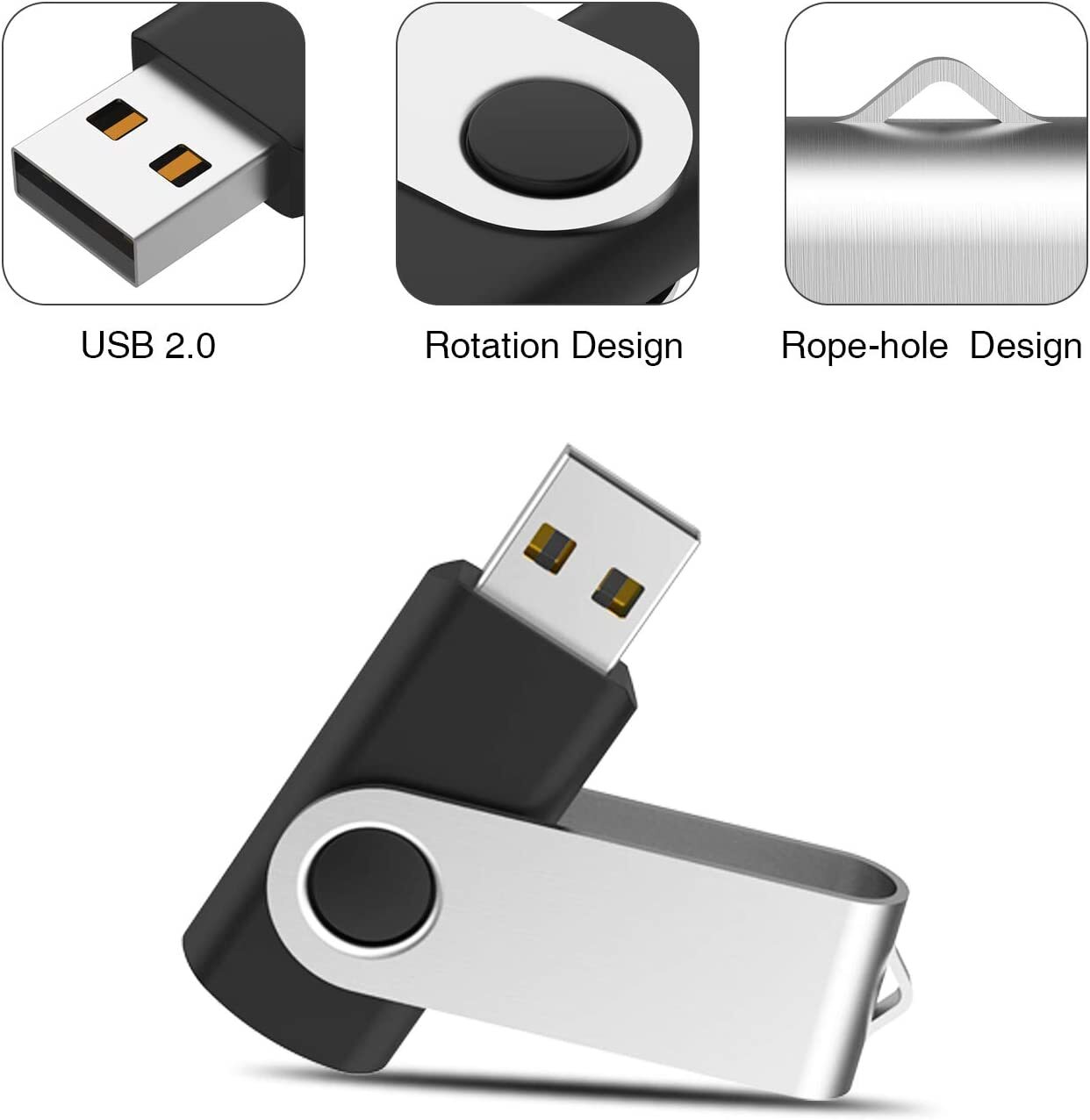 Wholesale 10pcs 128MB 256MB 1GB 2GB 4GB 8GB 16GB USB 2.0 Flash Drive USB Memory
