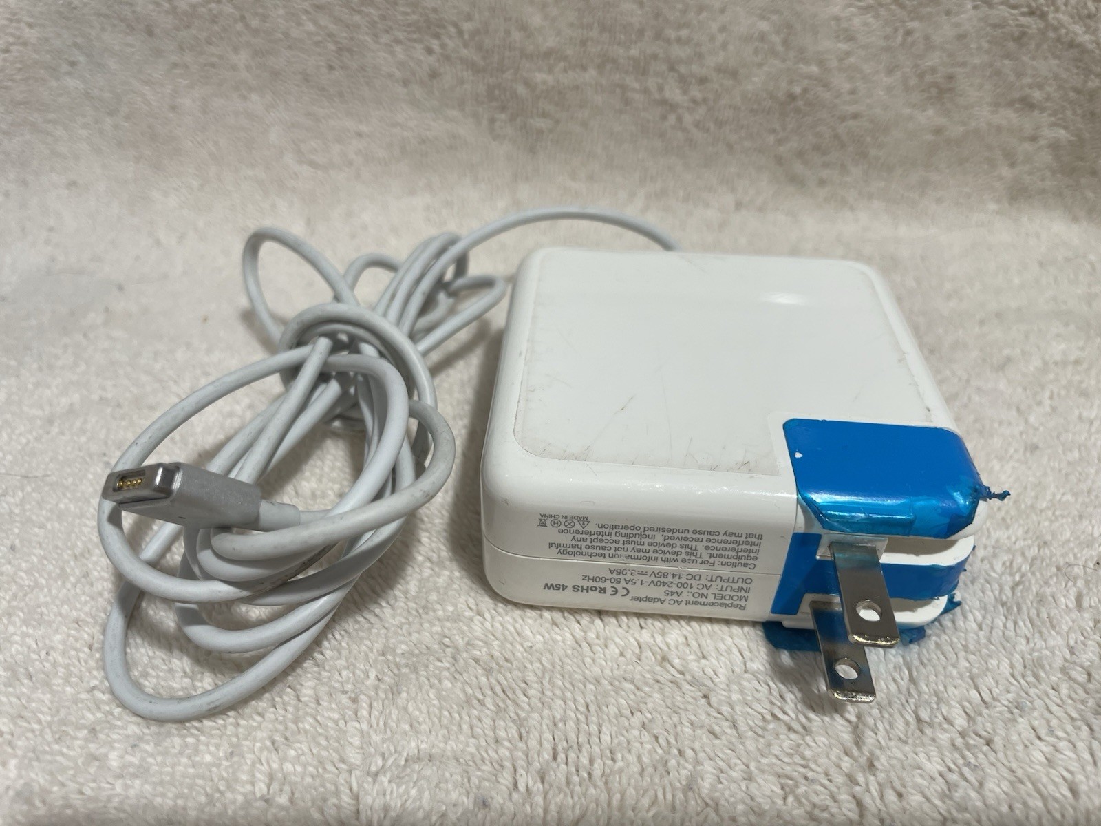 Power Adapter for Apple MacBook Air A1436 14.85V 3.05A White