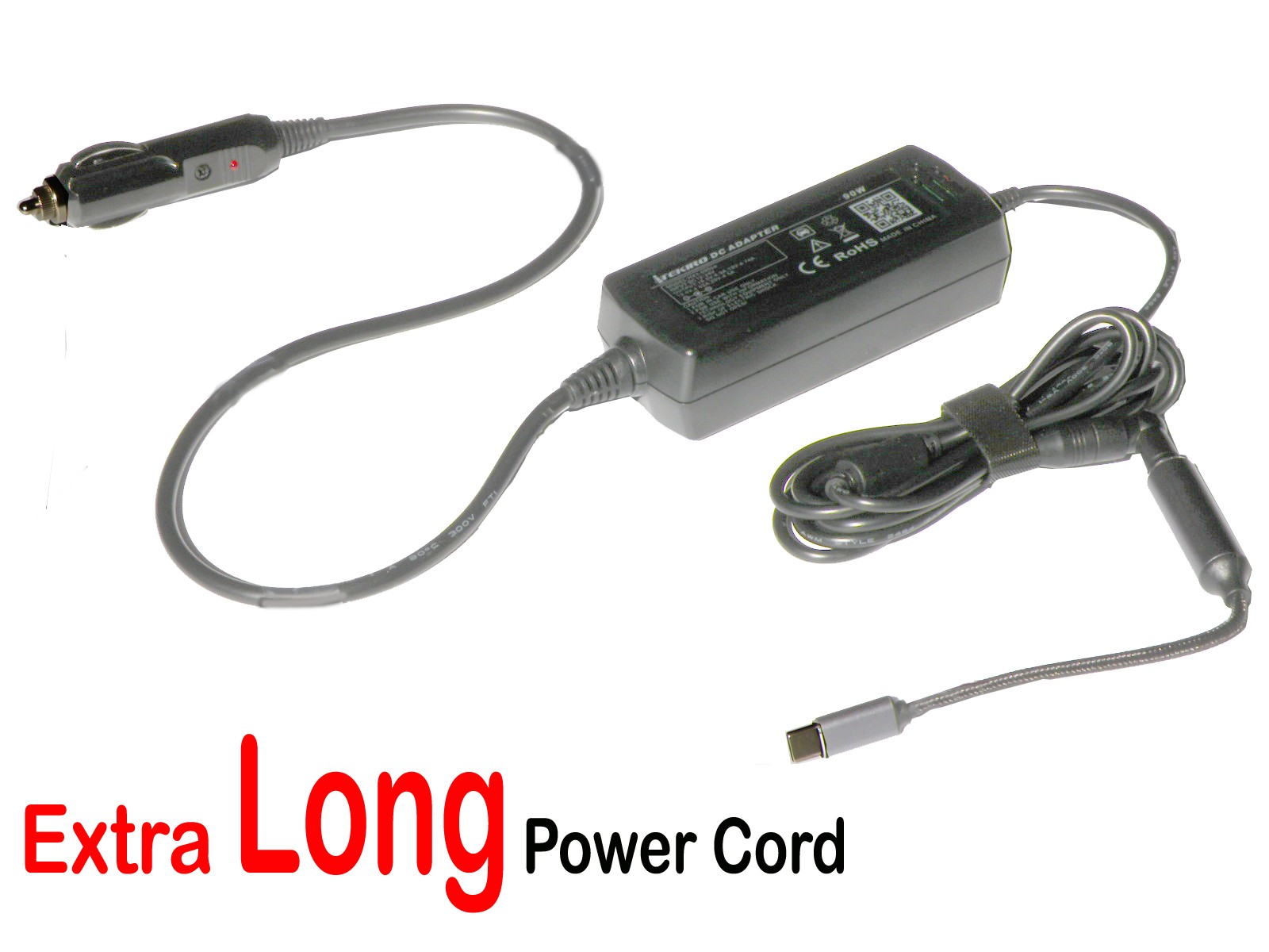 65W USB-C Car Charger for Dell 14 Plus DB04250, Dell 16 Plus DB06250 DB16250