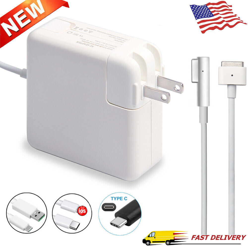 AC Adapter Charger Type C USB C For MacBook Pro 13″ 15″ A1278 A1398 A1435 A1466