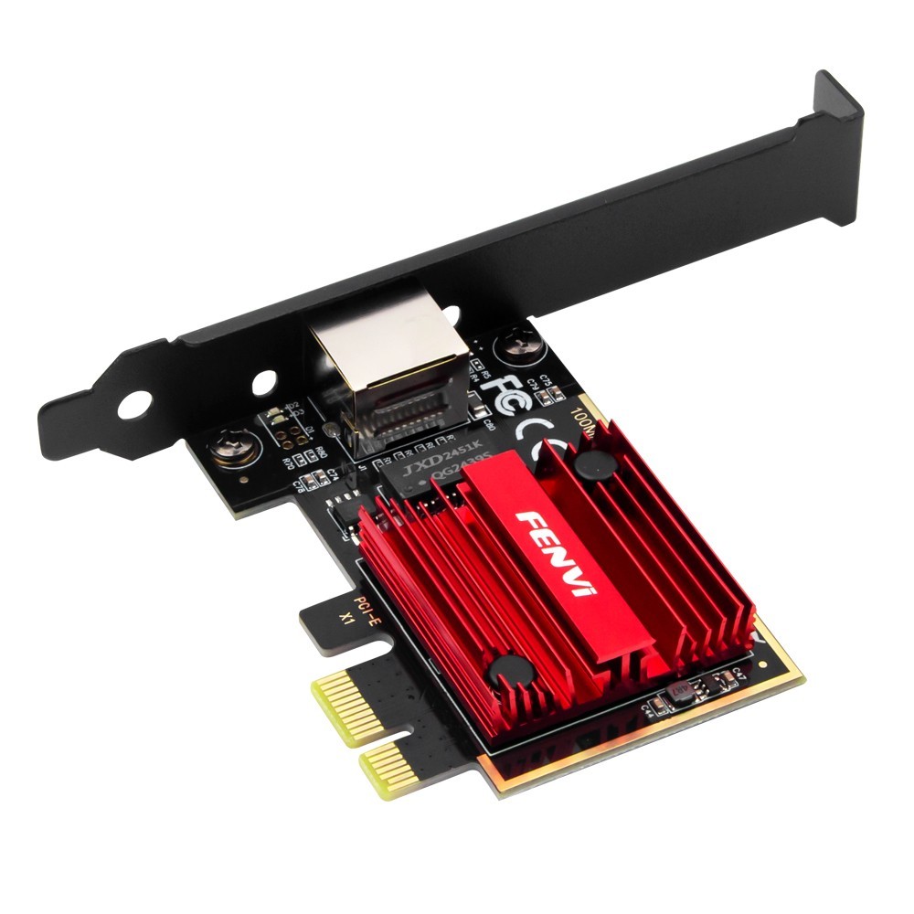2.5Gbps PCIe Gigabit Network Card RJ45 LAN PCI Express X1 X4 X8 Ethernet Adapter
