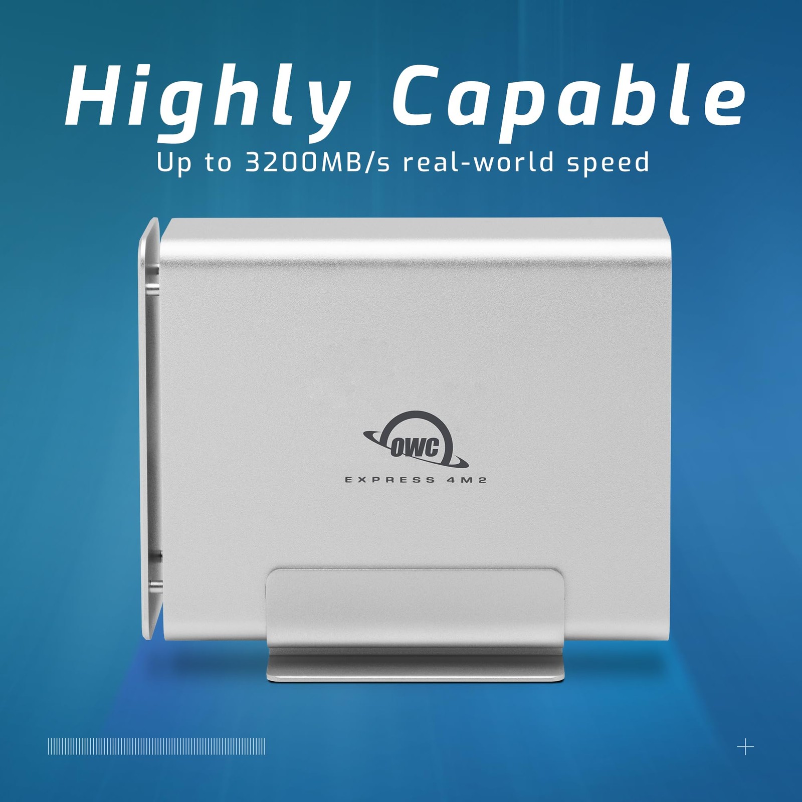 OWC Express 4M2 Four-Slot USB4 (40Gb/s) RAID Storage Enclosure for Multicolor
