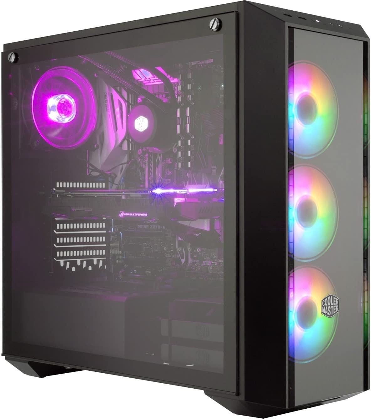 COOLER MASTER MasterBox Pro 5 RGB MCYB5P2KWGN ATX Mid-Tower PC Case SEE NOTES