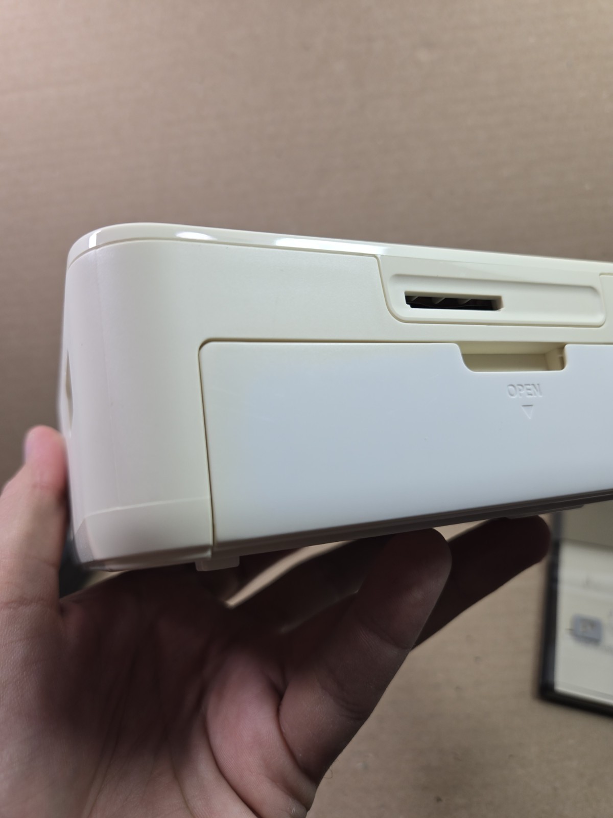 Canon Selphy CP910 White Photo Printer w/ WiFi & Power Adapter Used Tested Read