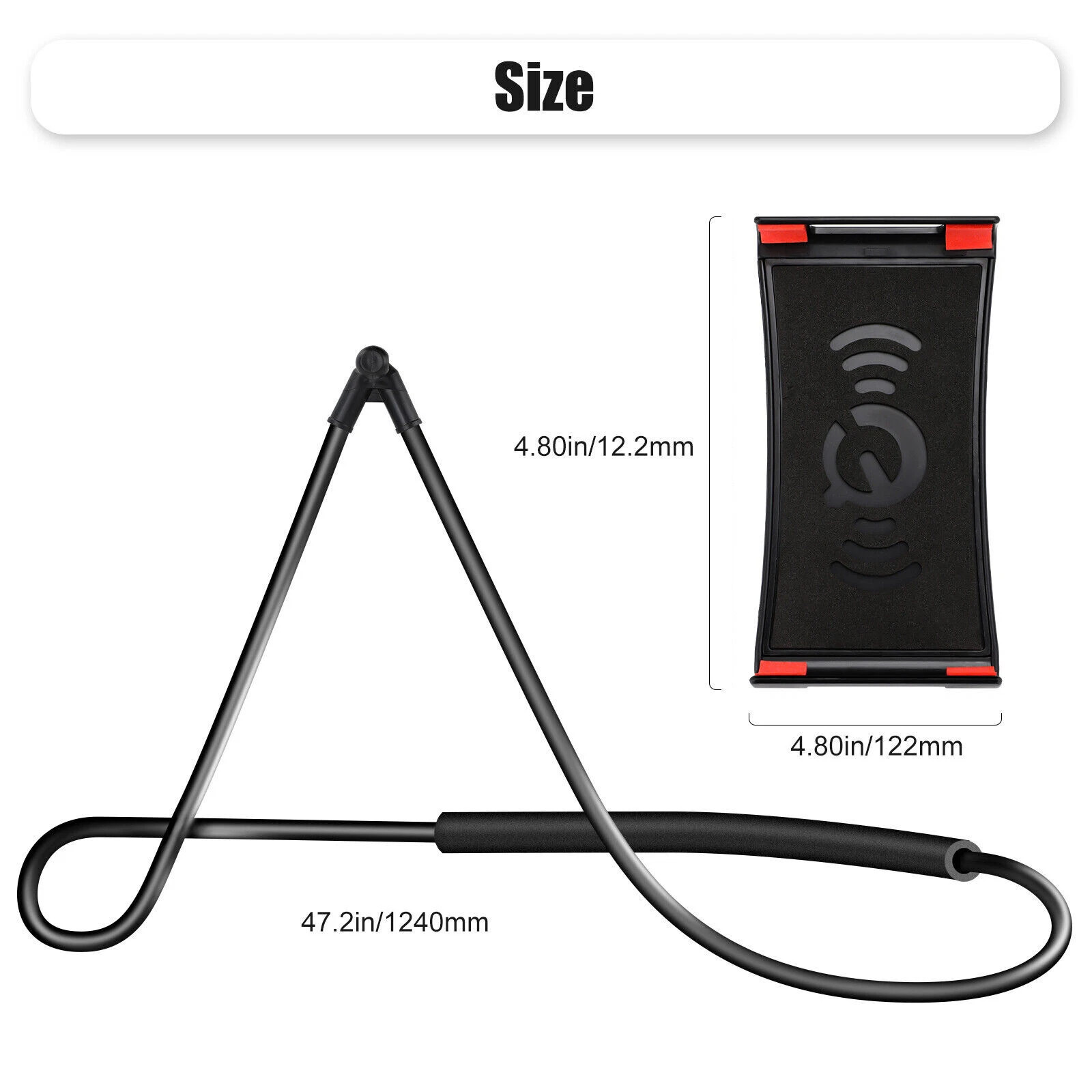 Neck Hanging Phone Holder Lazy Stand Bracket Holder for all kinds of Phones zz