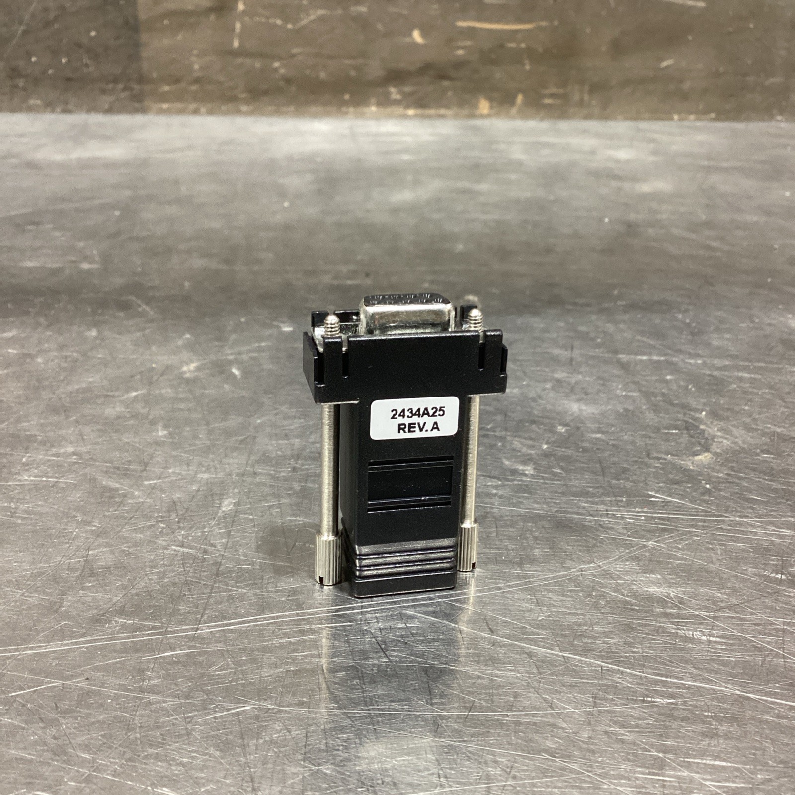 2434A25 REV. A 9 Pin Serial Port Female to RJ45 Female, Used