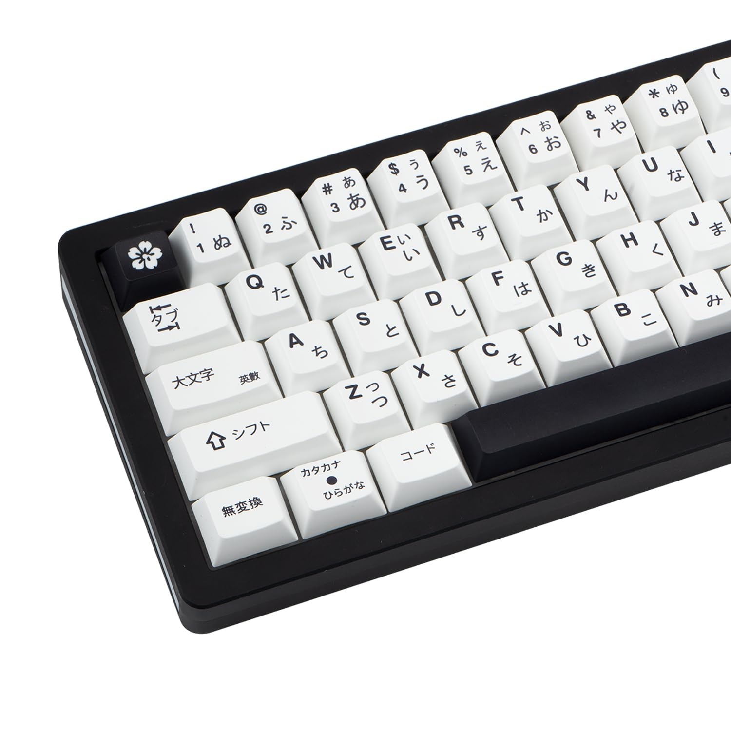 129 Keys Black Blue Japanese Keycaps Cyberpunk Theme PBT Custom Key Caps