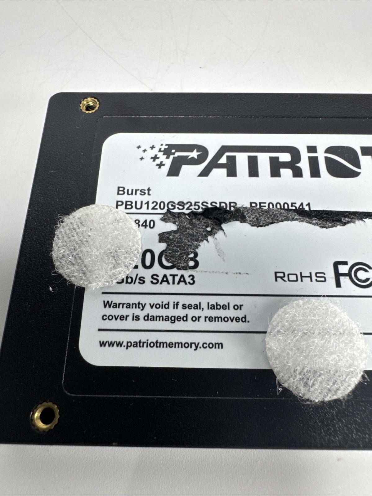 Patriot Burst PBU120GS25SSDR 120 GB SATA III 2.5 in Solid State Drive
