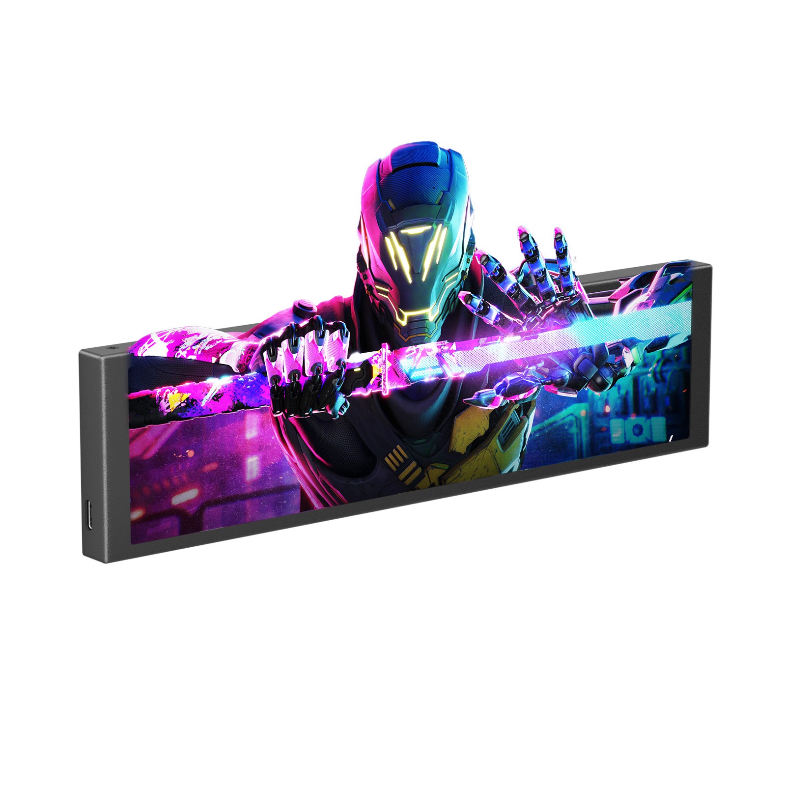9.2″ Ultra-Wide IPS Secondary Screen 1920×462 400cd/m² High Brightness AIDA64