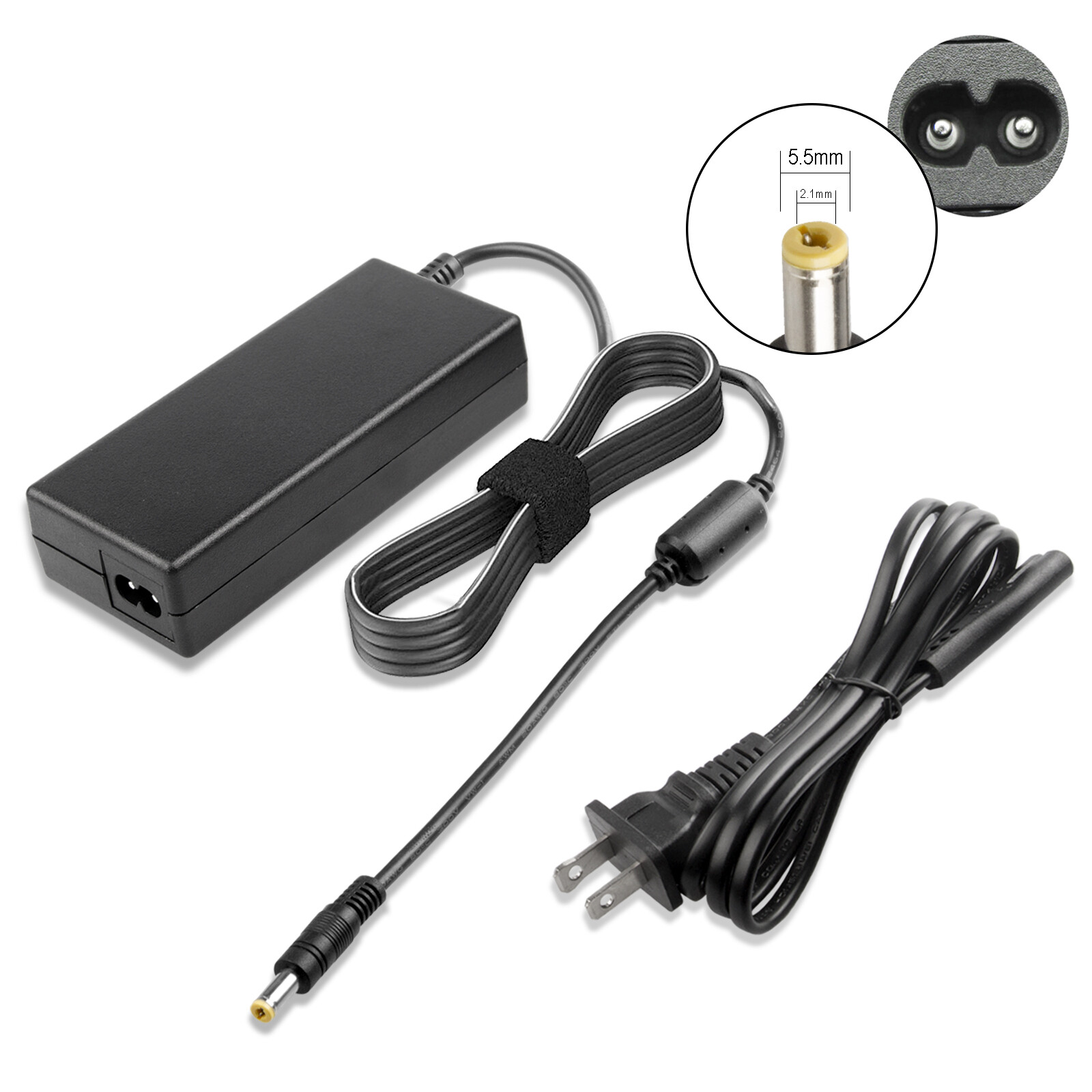 90W 19V 4.74A AC Adapter Laptop Charger For Toshiba Satellite Power Supply Cord