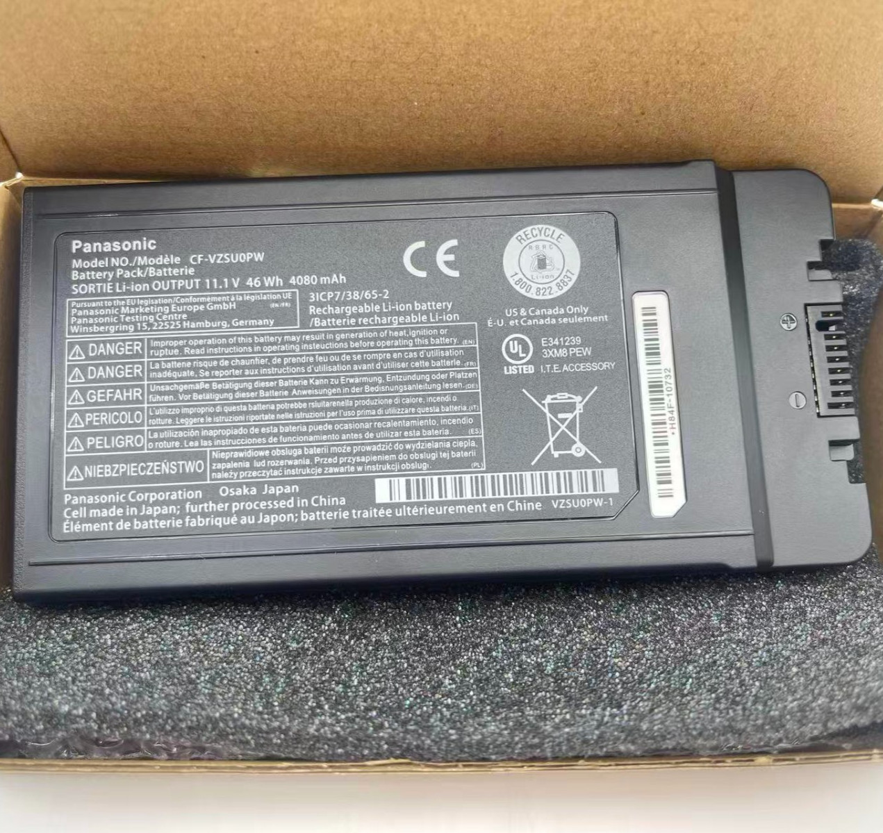 Genuine 46Wh CF-54 Battery For Panasonic Toughbook CF-54 MK1 MK2 MK3 CF-VZSU0PW