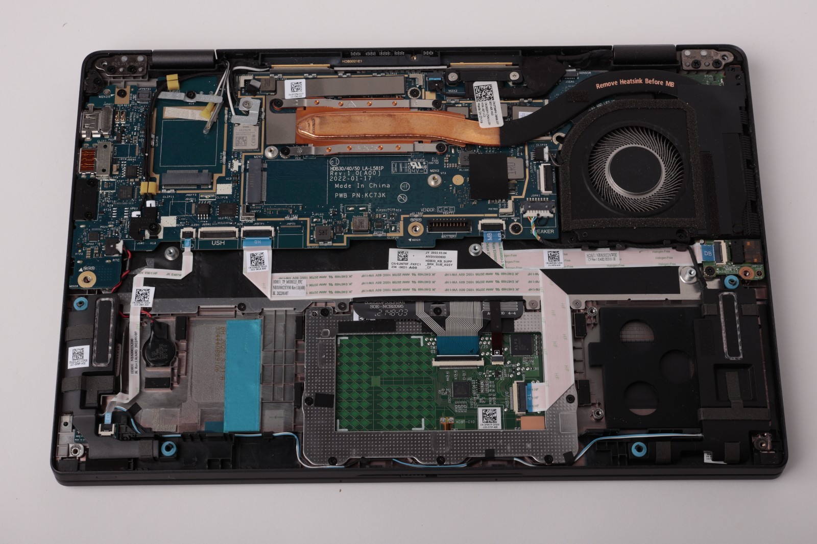 Dell Latitude 7330 Core i7-1265U 3.00GHz 16GB RAM No HD No Battery BIOS Lock