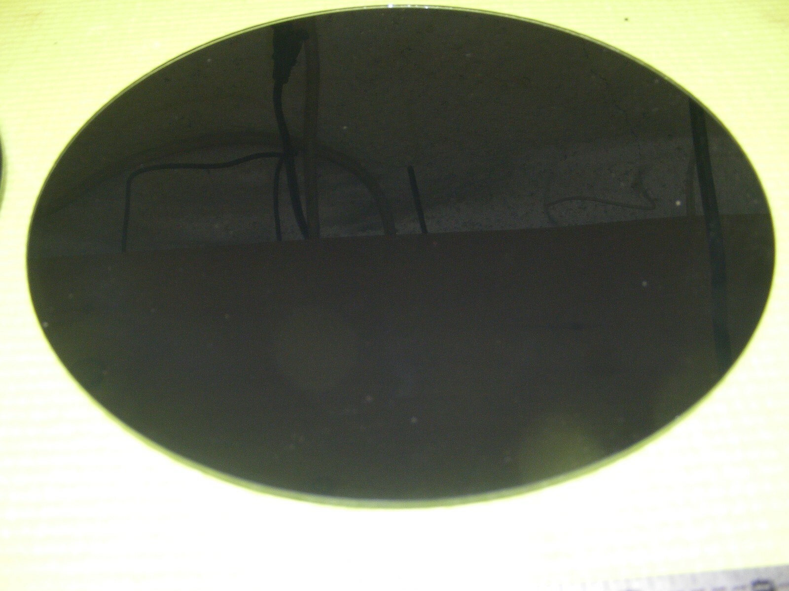3D PRINT BED Borosilicate BLACK PYREX ROUND Glass PLATE 200MM X 3MM USA x2